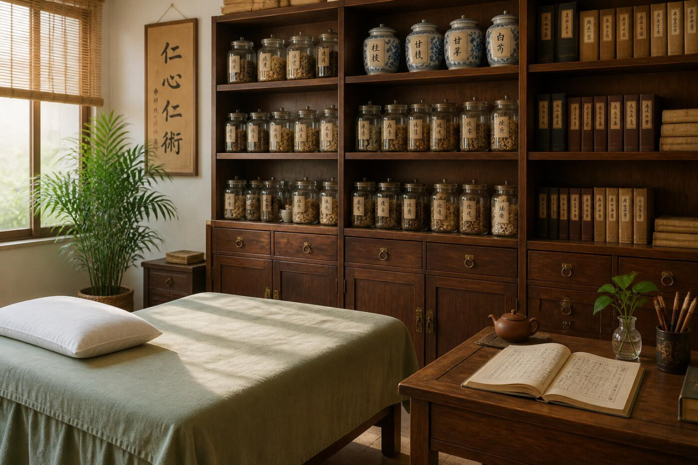 A quiet treatment room